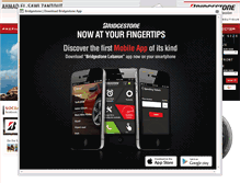 Tablet Screenshot of bridgestonelb.com
